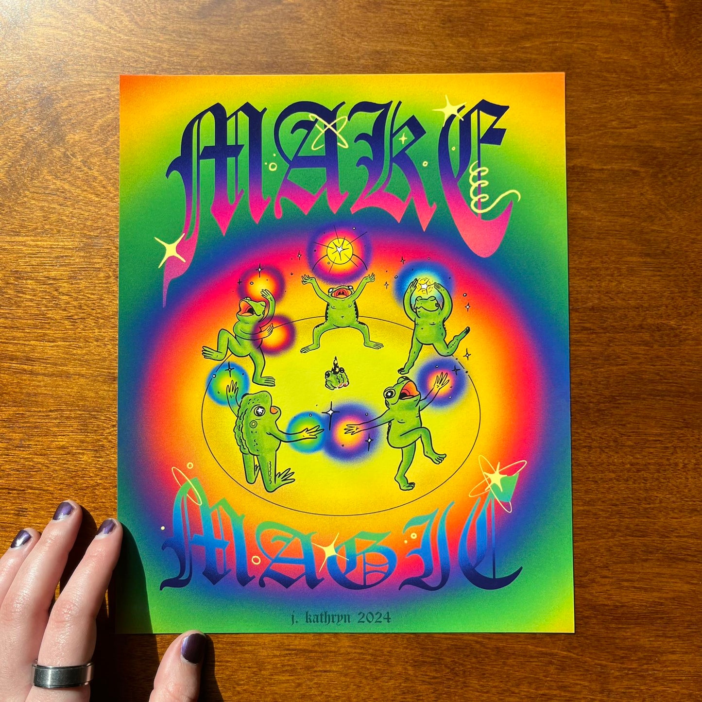 Make Magic Art Print