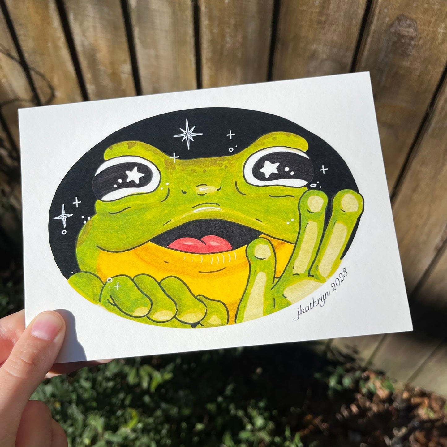 Happy Lil Guy Art Print