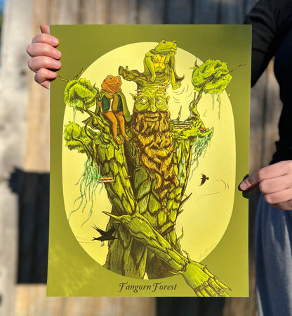 Fangorn Forest Art Print