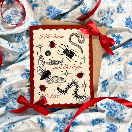 Bug Love Greeting Card