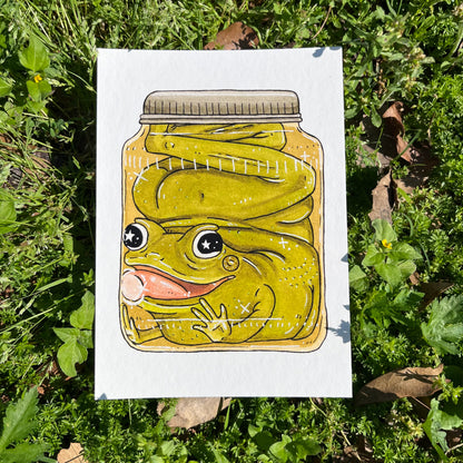 Treefrog Art Print