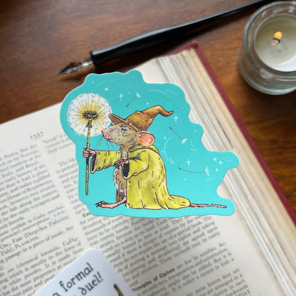 Mouse Wizard Sticker