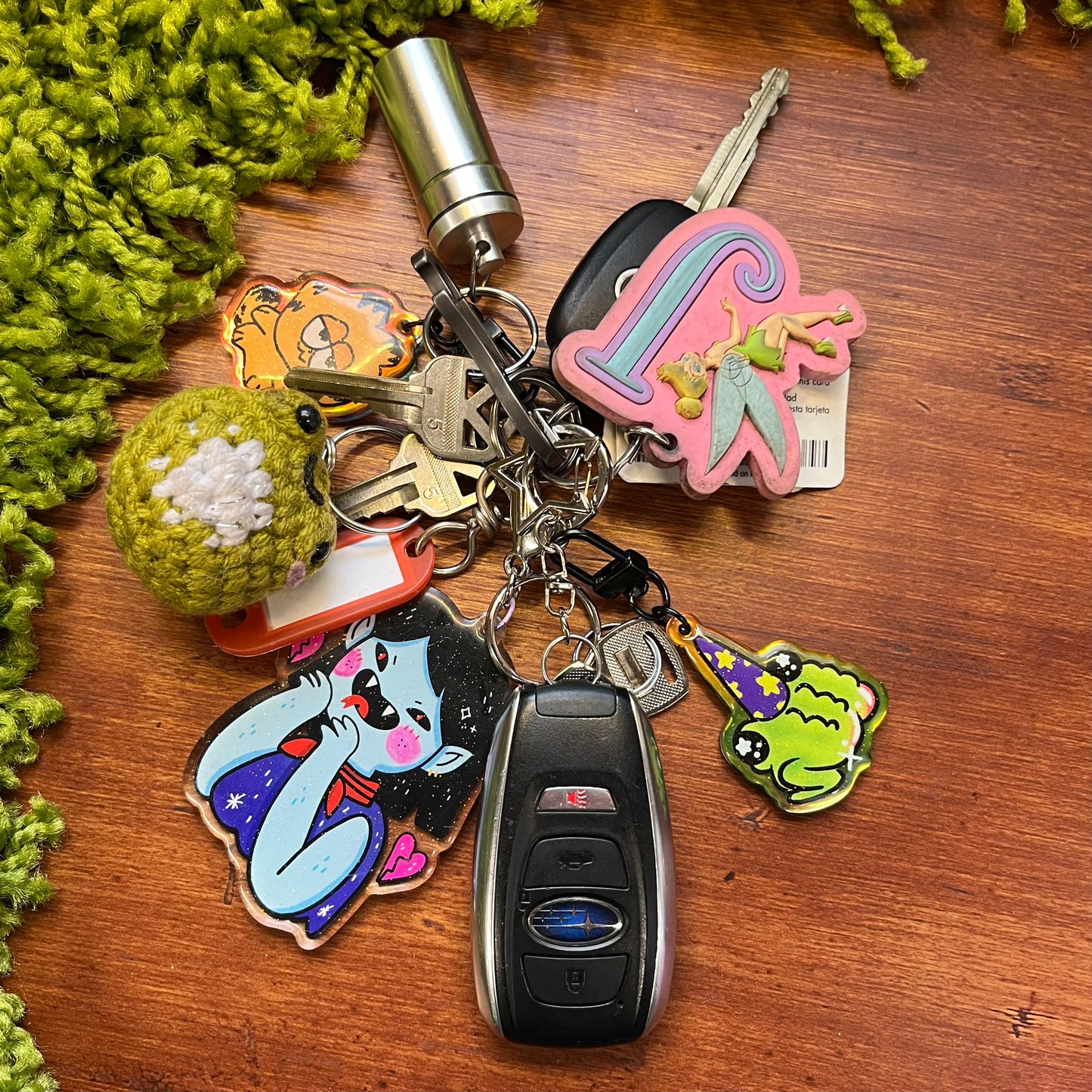 Wizard Frog Keychain