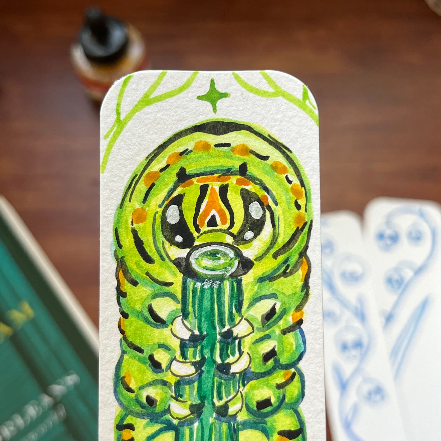 Caterpillar Bookmark