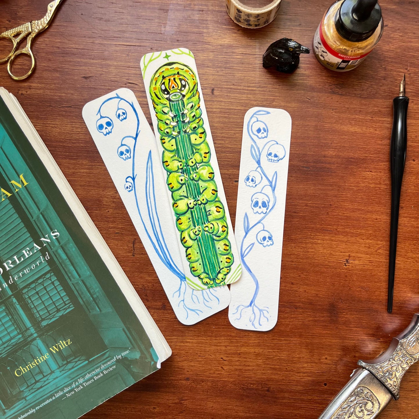 Caterpillar Bookmark