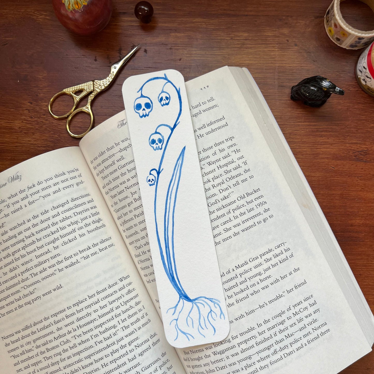 Skull Bookmark #1