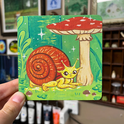 Snail Pixie - Original Painting